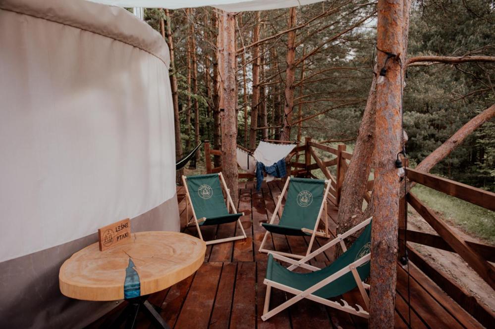 Jurty Z Widokiem, Prywatna Balia- Dzikolas Glamping Краснобруд Экстерьер фото