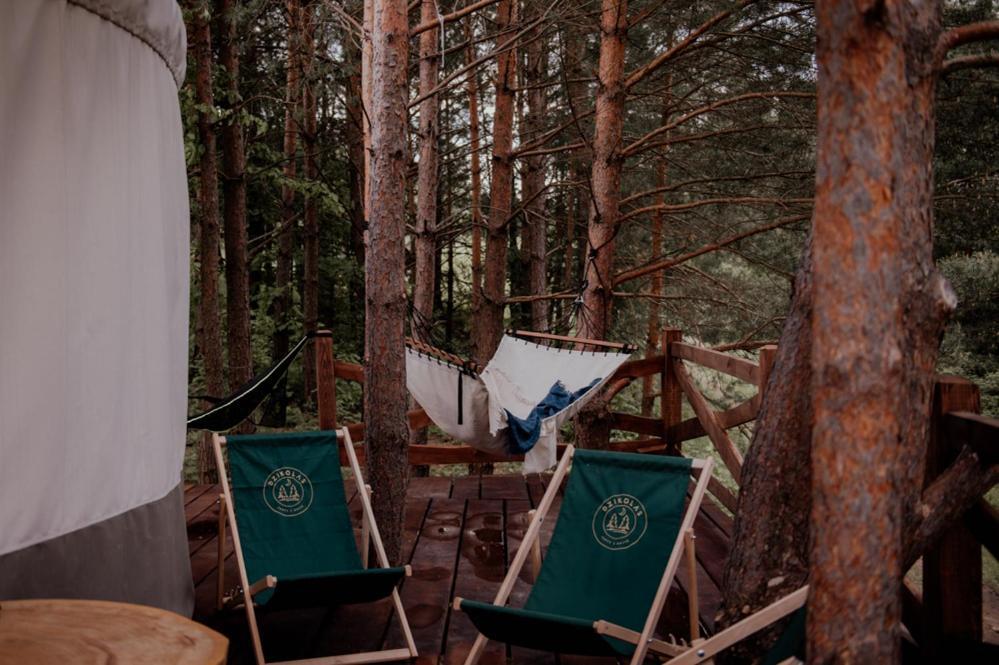 Jurty Z Widokiem, Prywatna Balia- Dzikolas Glamping Краснобруд Экстерьер фото