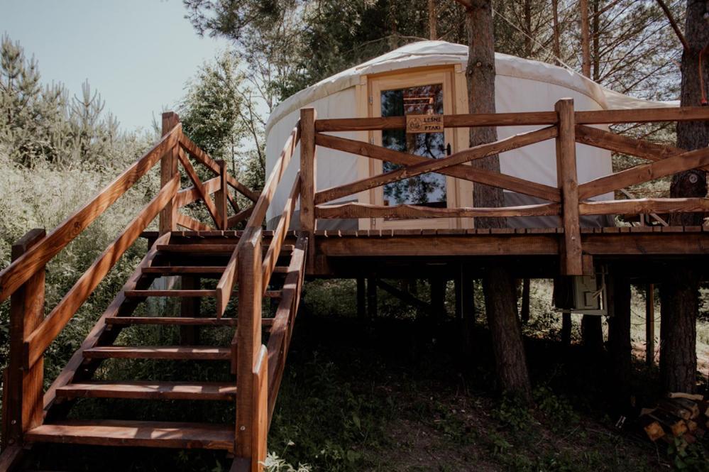 Jurty Z Widokiem, Prywatna Balia- Dzikolas Glamping Краснобруд Экстерьер фото
