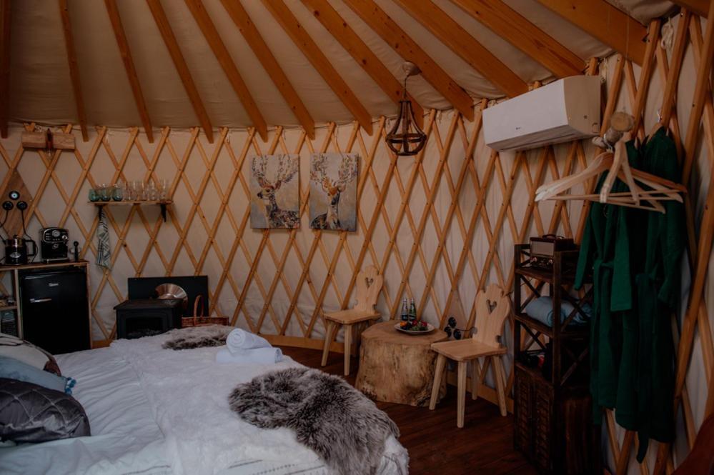 Jurty Z Widokiem, Prywatna Balia- Dzikolas Glamping Краснобруд Экстерьер фото