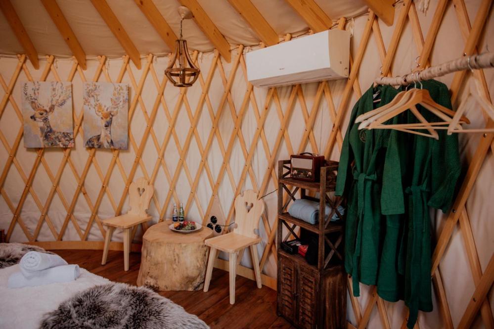 Jurty Z Widokiem, Prywatna Balia- Dzikolas Glamping Краснобруд Экстерьер фото