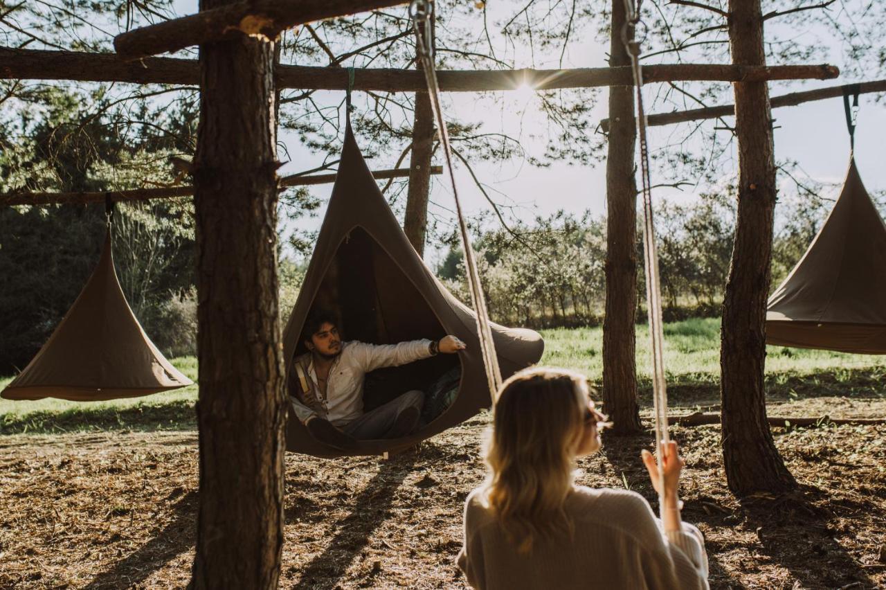Jurty Z Widokiem, Prywatna Balia- Dzikolas Glamping Краснобруд Экстерьер фото