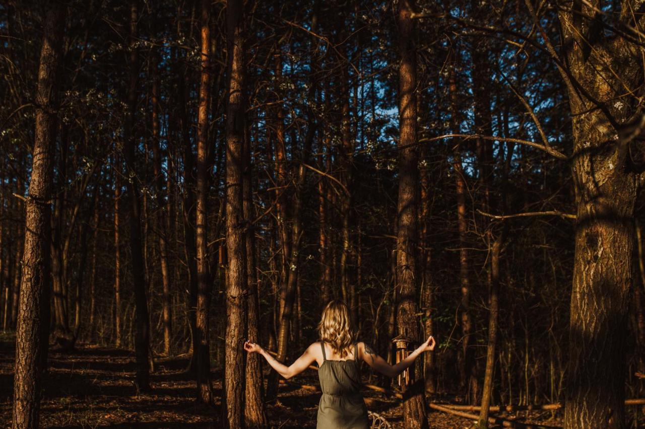 Jurty Z Widokiem, Prywatna Balia- Dzikolas Glamping Краснобруд Экстерьер фото